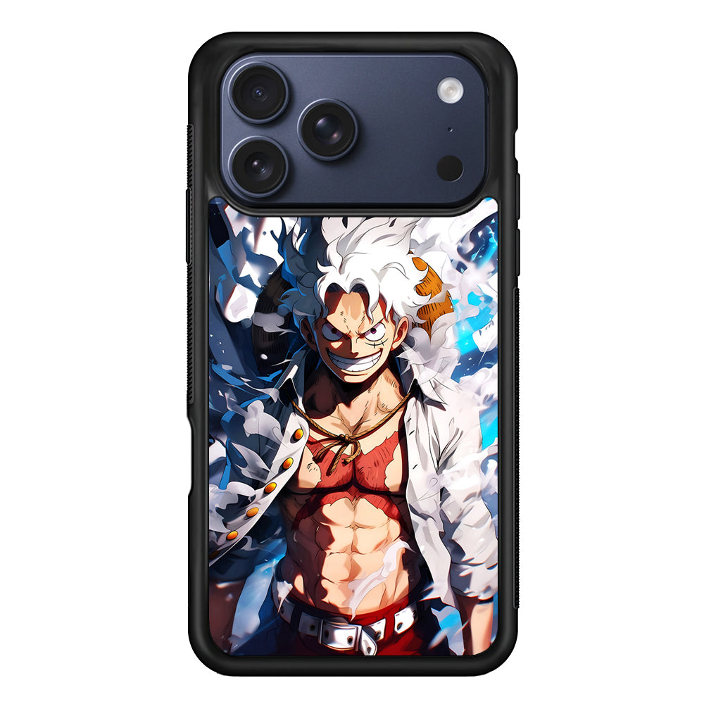 One Piece Luffy Sun God Nika iPhone 17 Pro Case - Xtracase