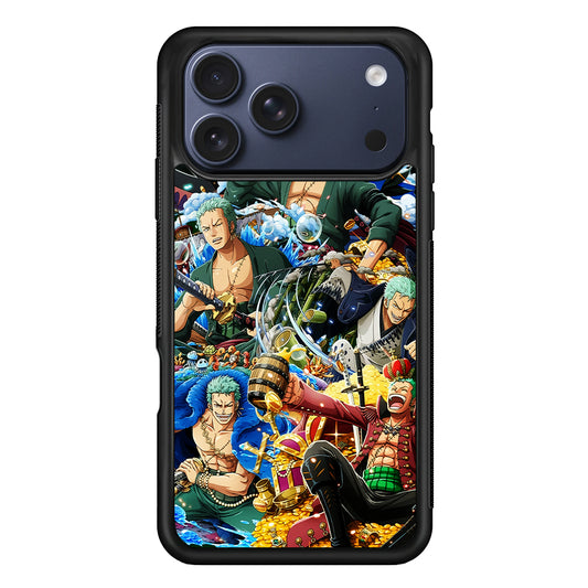 One Piece Roronoa Zoro Aesthetic iPhone 17 Pro Case - Xtracase