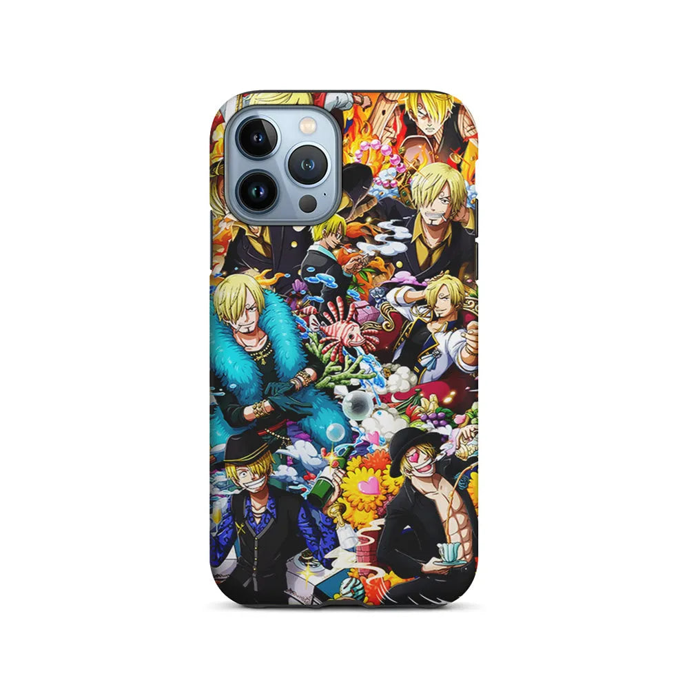 One Piece Sanji Aesthetic iPhone 13 Pro Case-2 in 1 Tough Case-Xtracase
