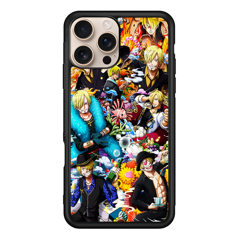 One Piece Sanji Aesthetic iPhone 16 Pro Case - iPhone 16 Pro