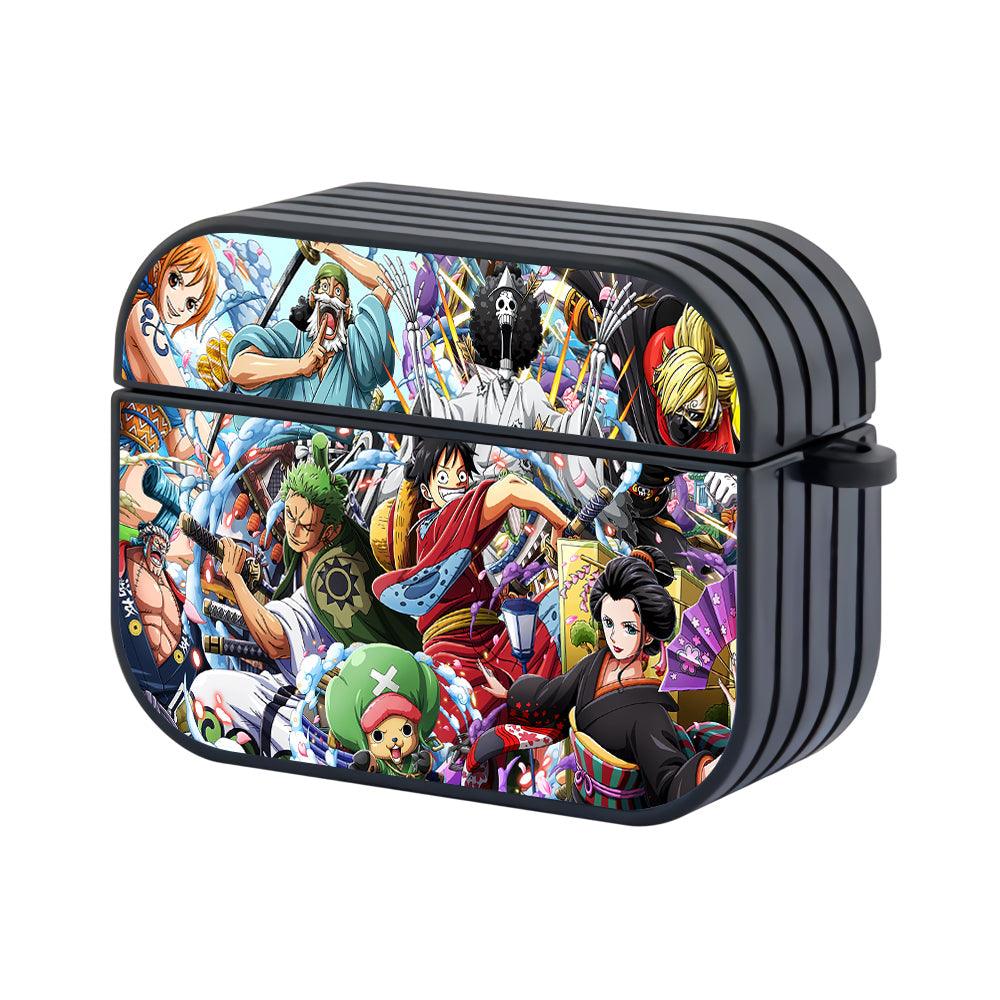 One Piece Smile Enveloped the Whole Island Hard Plastic Case Cover For Apple Airpods Pro 3-Xtracase
