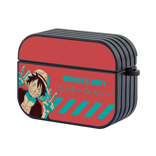 One Piece Smile from The Captain Hard Plastic Case Cover For Apple Airpods Pro 2-Xtracase