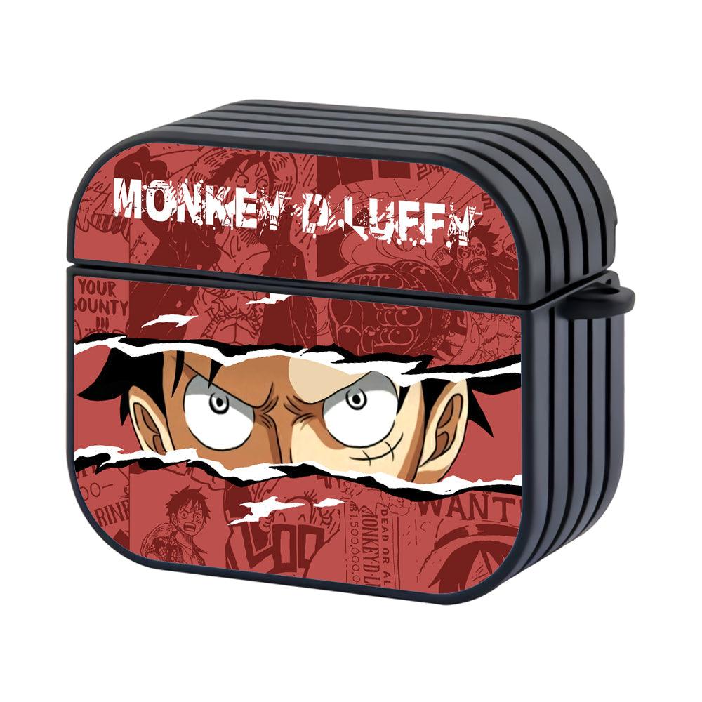 One Piece The King Aura Hard Plastic Case Cover For Apple Airpods 3-Xtracase