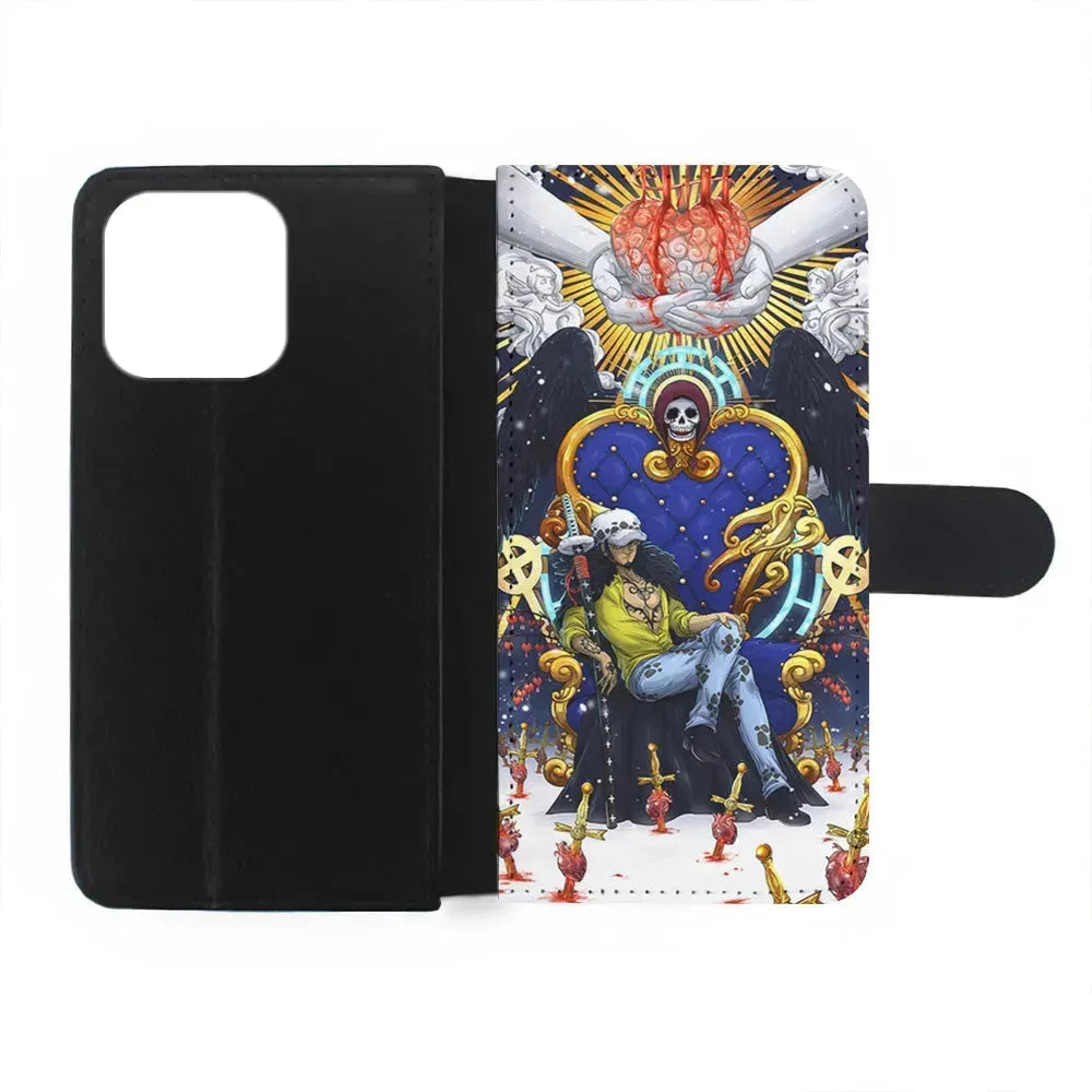 One Piece Trafalgar Law Heart Stealer iPhone 15 Pro Max Case-Flip Wallet Case-Xtracase