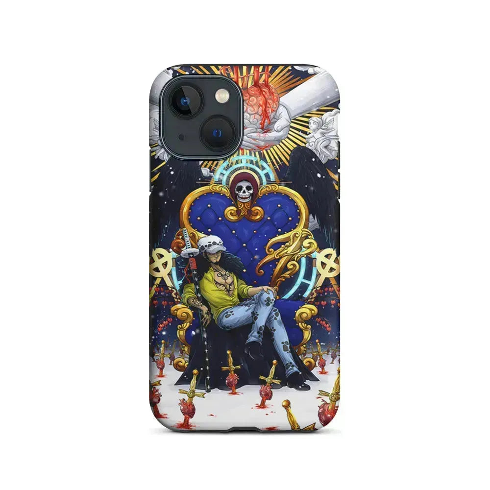 One Piece Trafalgar Law Heart Stealer iPhone 13 Mini Case-2 in 1 Tough Case-Xtracase
