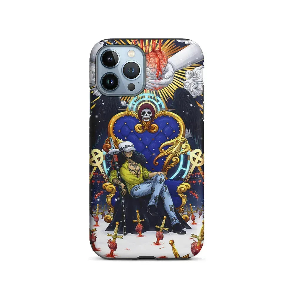 One Piece Trafalgar Law Heart Stealer iPhone 15 Pro Max Case-2 in 1 Tough Case-Xtracase