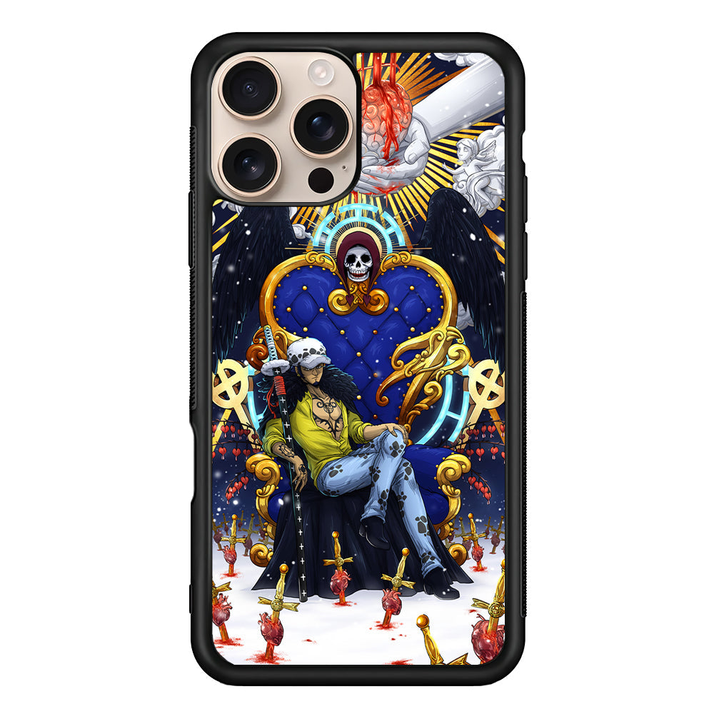 One Piece Trafalgar Law Heart Stealer iPhone 16 Pro Max Case - iPhone 16 Pro Max