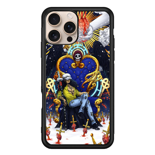 One Piece Trafalgar Law Heart Stealer iPhone 16 Pro Max Case - iPhone 16 Pro Max