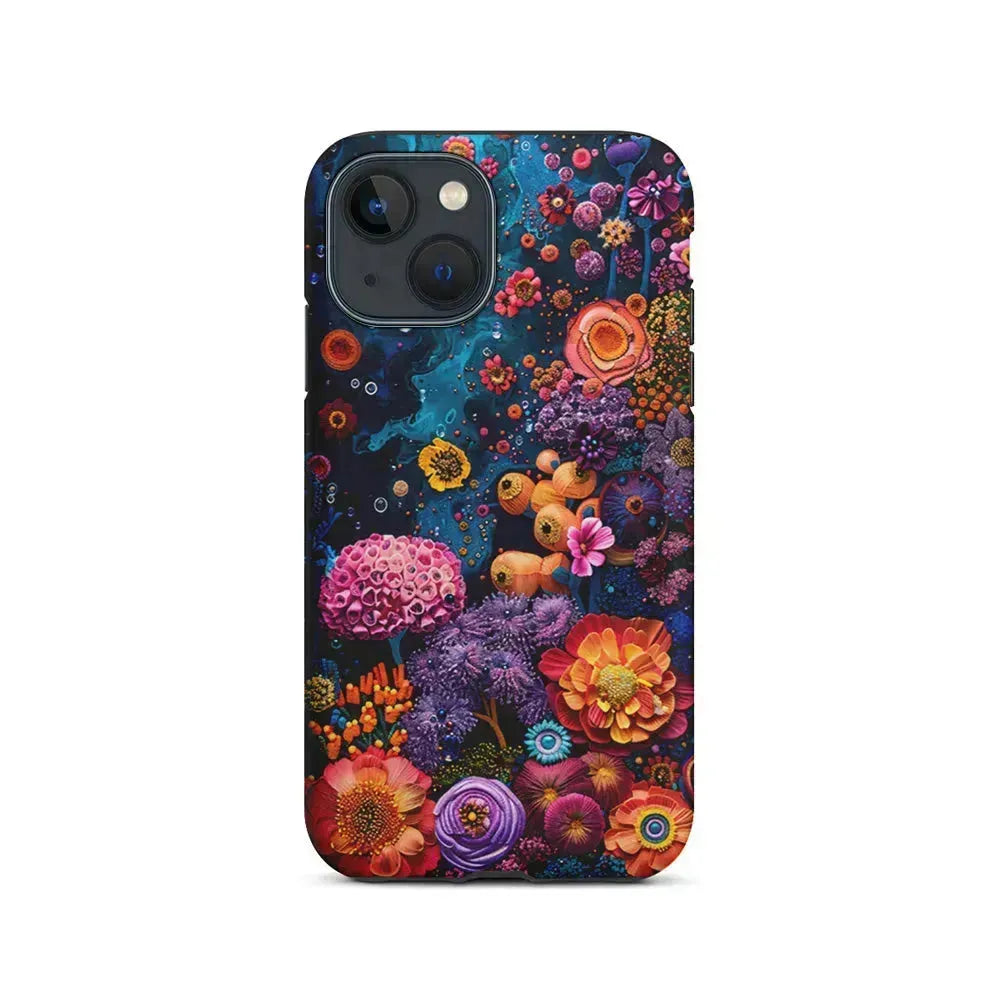 Painting of Flowers and Plants iPhone 13 Mini Case-2 in 1 Tough Case-Xtracase