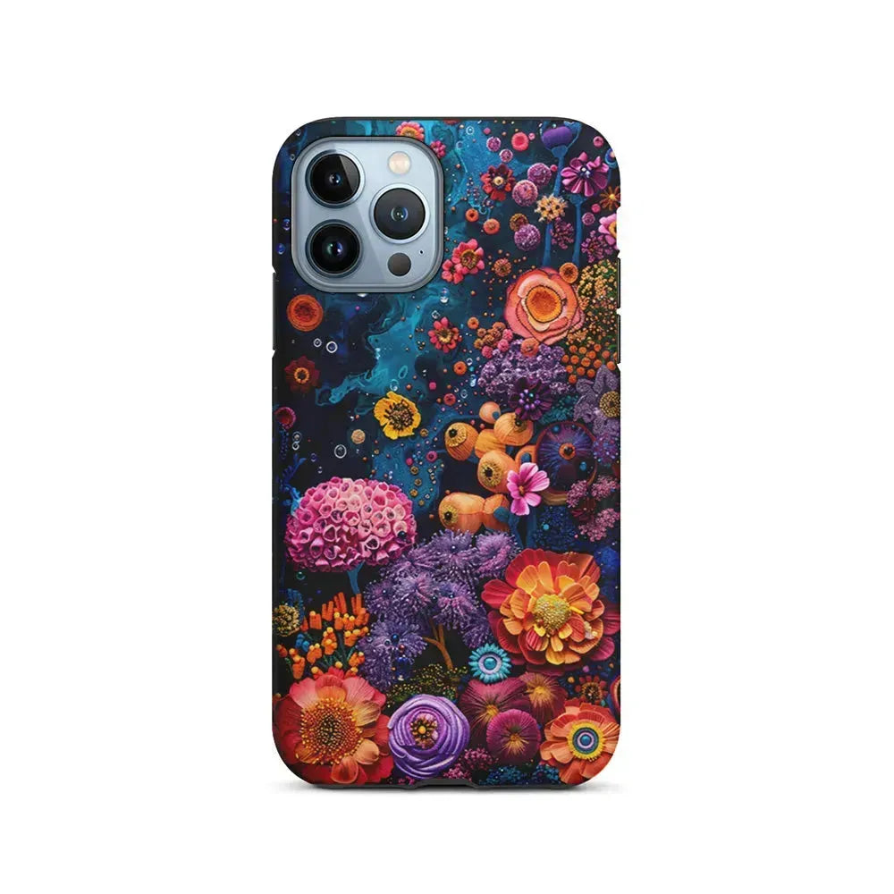 Painting of Flowers and Plants iPhone 15 Pro Max Case-2 in 1 Tough Case-Xtracase