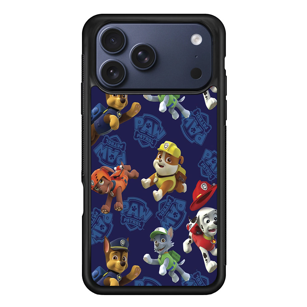 Paw Patrol Navy Background iPhone 17 Pro Case - Xtracase