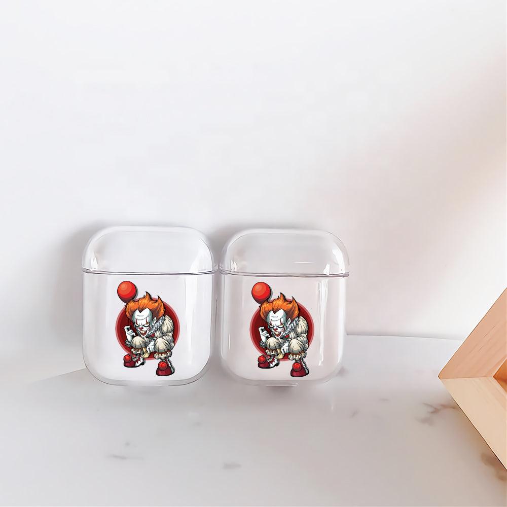 Pennywise The Clown Protective Clear Case Cover For Apple Airpods-Xtracase