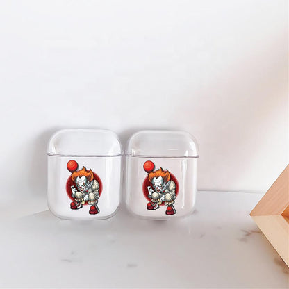 Pennywise The Clown Protective Clear Case Cover For Apple Airpods-Xtracase