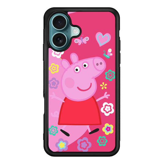 Peppa Pig Cute Pink iPhone 16 Plus Case - Xtracase