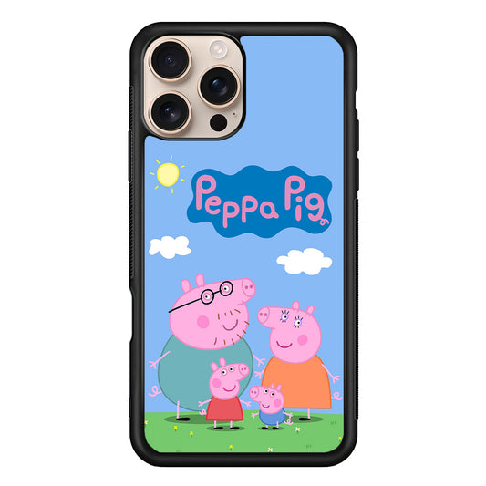 Peppa Pig Family iPhone 16 Pro Case - iPhone 16 Pro