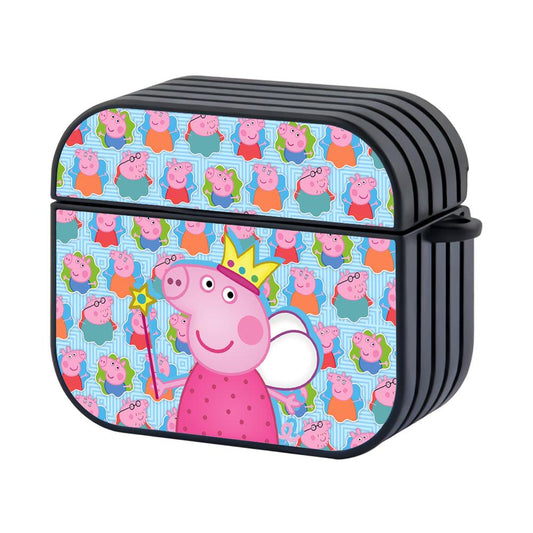 Peppa Pig The Princess of Fairy Hard Work Apple Airpods 4 Case-Xtracase