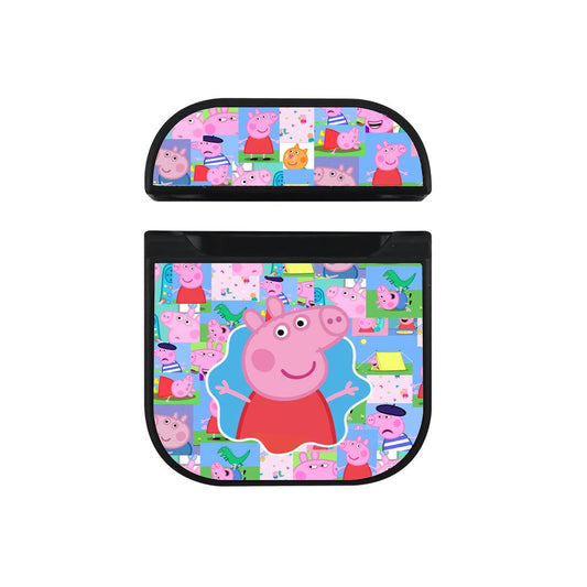 Peppa Pig This is Peppa Village Hard Plastic Case Cover For Apple Airpods-Xtracase
