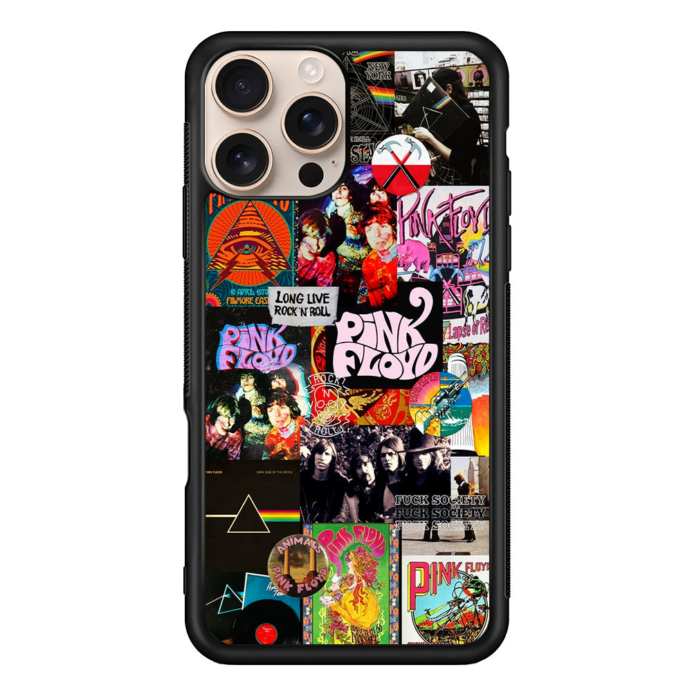 Pink Floyd Rock Aesthetic iPhone 16 Pro Max Case - iPhone 16 Pro Max