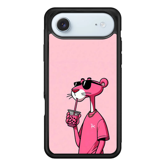 Pink Panther Drinks Bubble Tea iPhone 17 Air Case - Xtracase