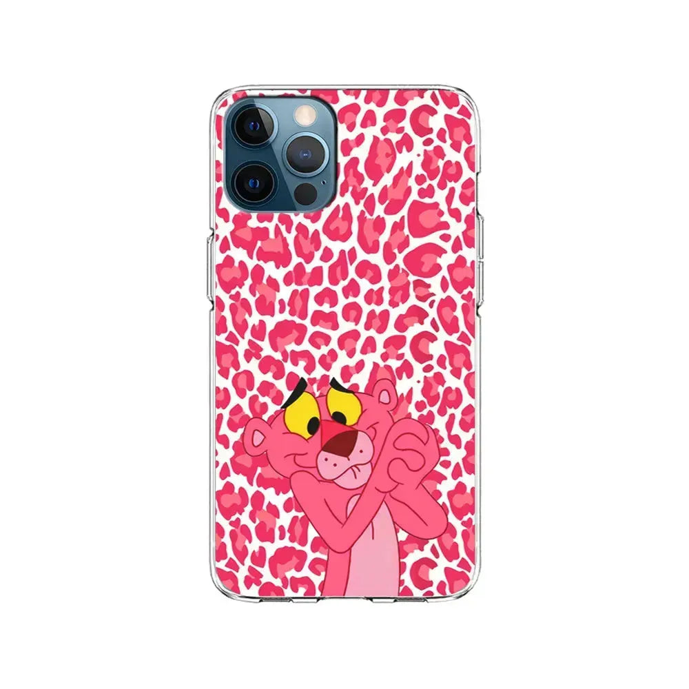 Pink Panther Its So Cute iPhone 15 Pro Max Case-Clear Soft Case-Xtracase