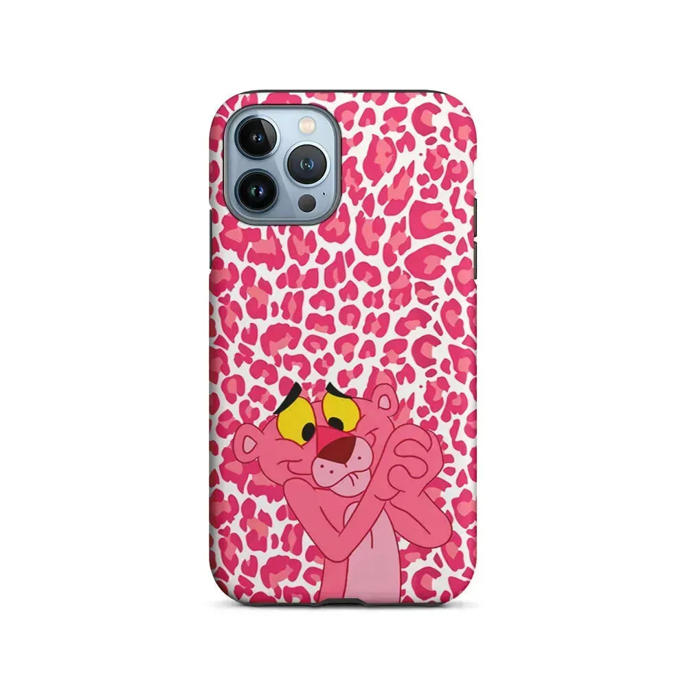 Pink Panther Its So Cute iPhone 15 Pro Max Case-2 in 1 Tough Case-Xtracase