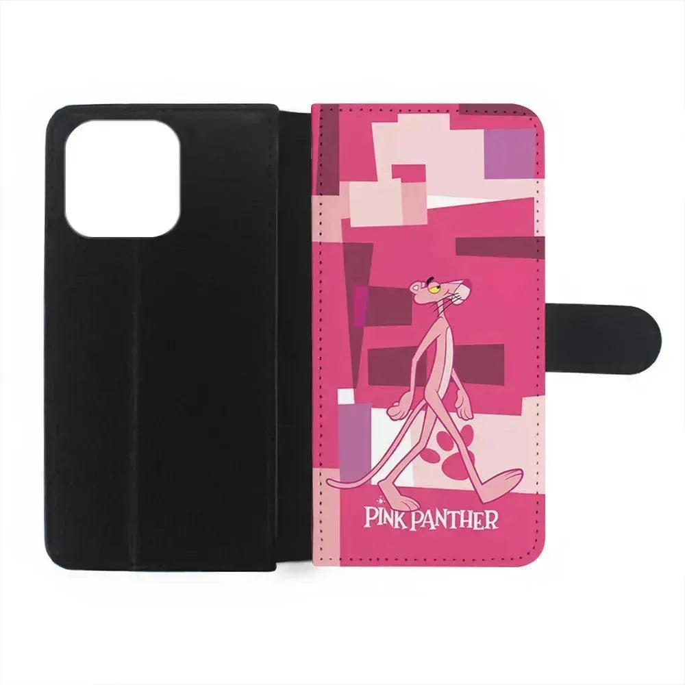 Pink Panther Walk Away iPhone 13 Mini Case-Flip Wallet Case-Xtracase