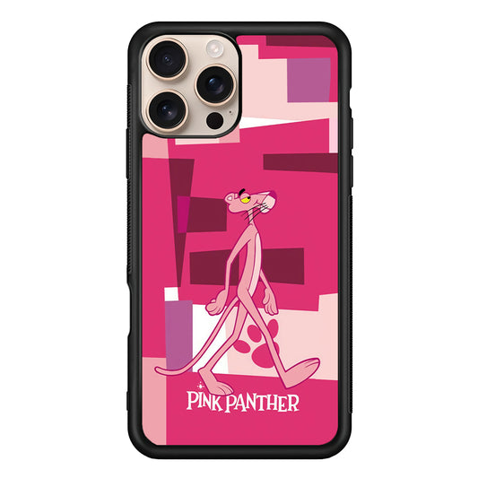 Pink Panther Walk Away iPhone 16 Pro Case - iPhone 16 Pro