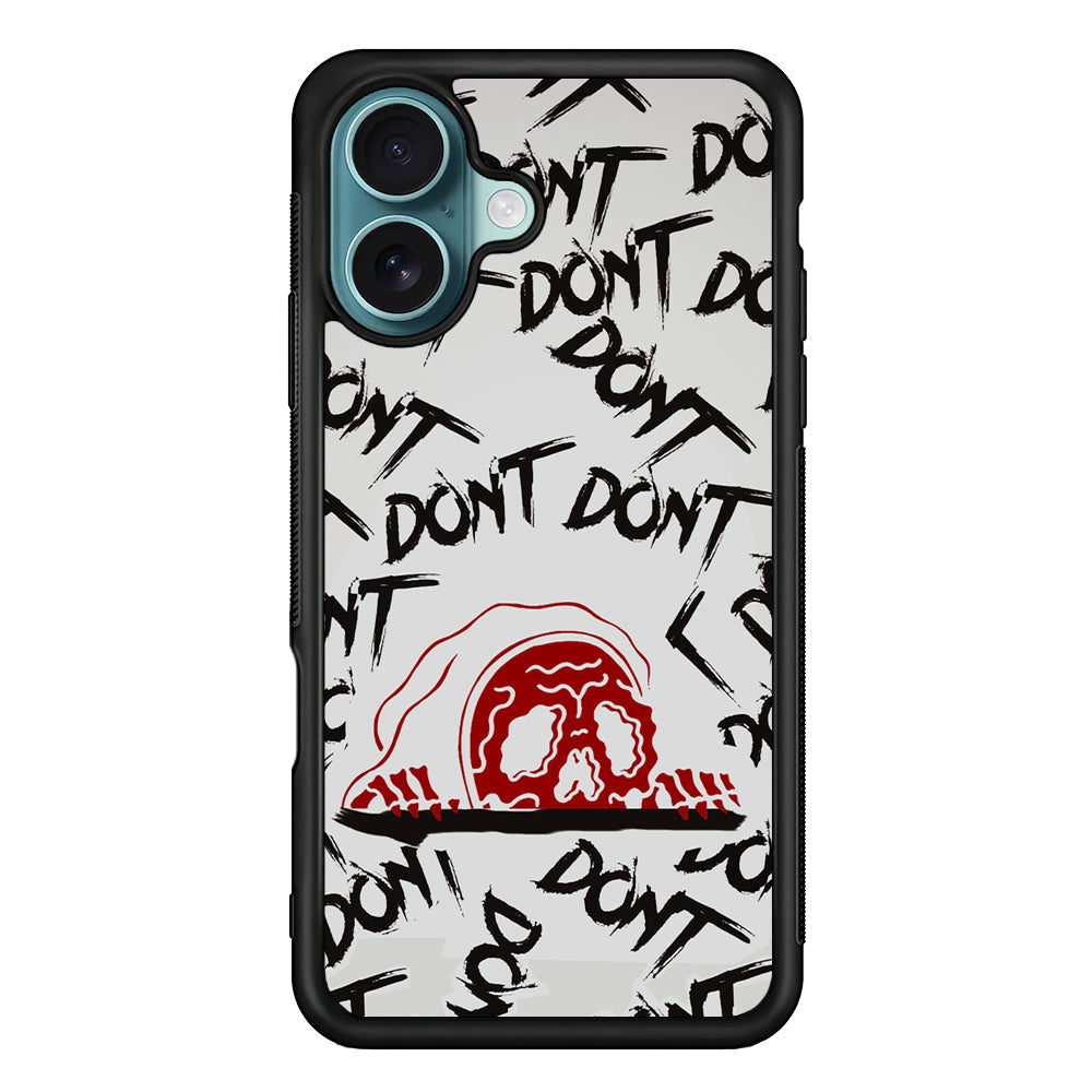 Please Don't Be Scare iPhone 16 Plus Case - Xtracase