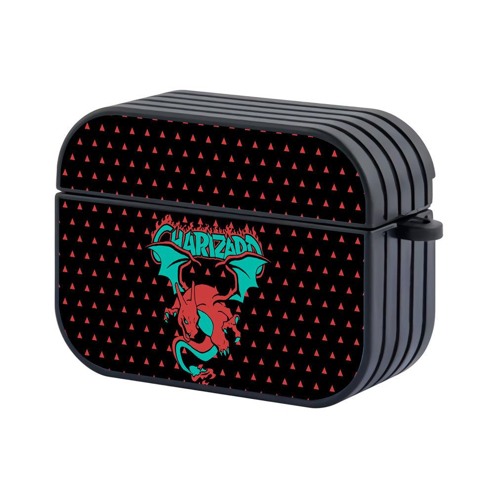Pokemon Charizard Flying Silhouette Hard Plastic Case Cover For Apple Airpods Pro 2-Xtracase