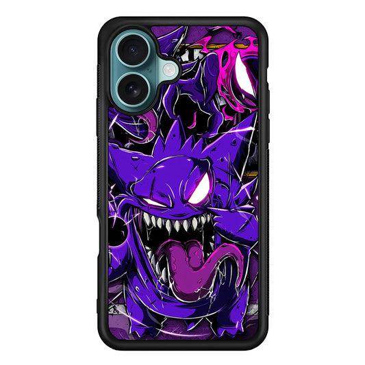 Pokemon Evil Gengar iPhone 16 Plus Case - Xtracase