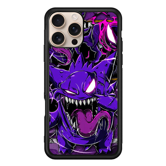 Pokemon Evil Gengar iPhone 16 Pro Case - iPhone 16 Pro