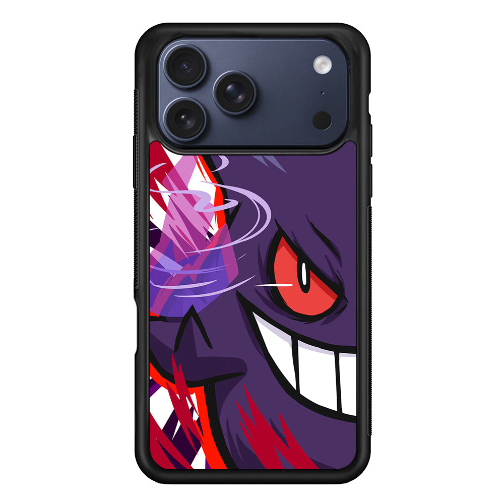 Pokemon Gengar Half Face iPhone 17 Pro Case - Xtracase