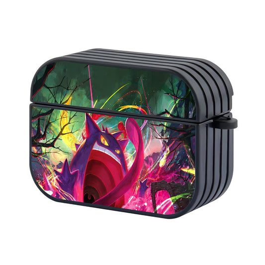 Pokemon Gengar Scary under the Crescent Moon Hard Plastic Case Cover For Apple Airpods Pro 2-Xtracase