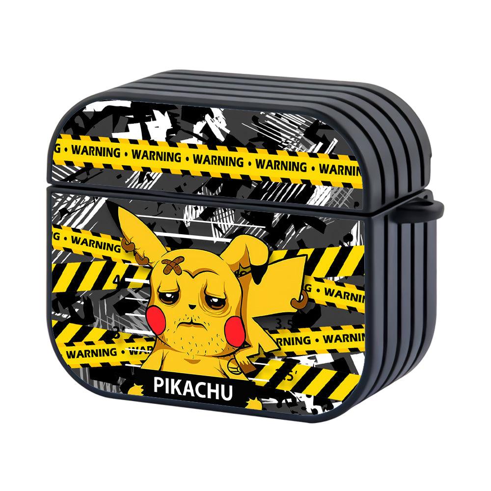Pokemon Pikachu Wrong Catch Hard Plastic Case Cover For Apple Airpods 4-Xtracase