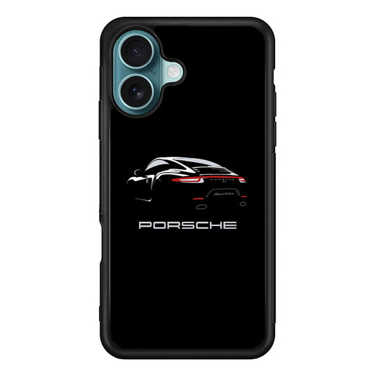 Porsche Black Edition iPhone 16 Plus Case - Xtracase