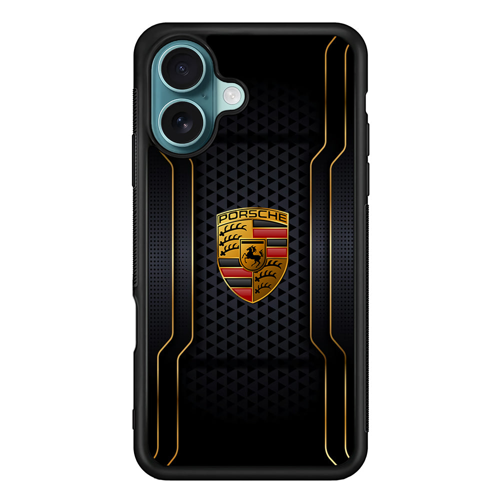 Porsche Emblem  Wall iPhone 16 Case - Xtracase