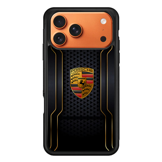 Porsche Emblem Wall iPhone 17 Pro Max Case