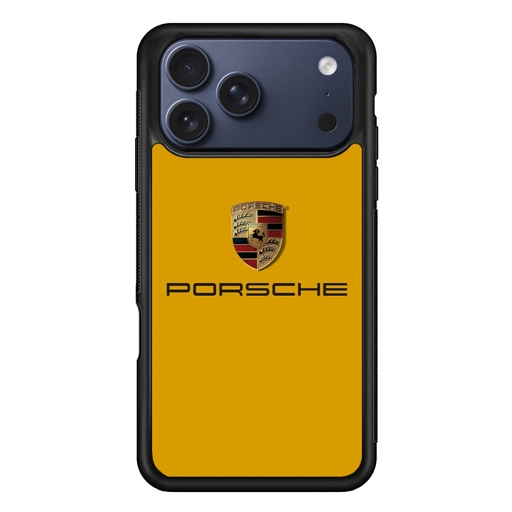 Porsche Small and Simply iPhone 17 Pro Case - Xtracase
