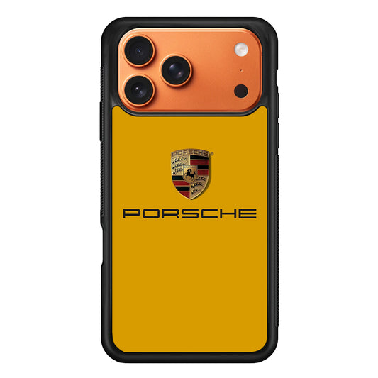 Porsche Small and Simply iPhone 17 Pro Max Case
