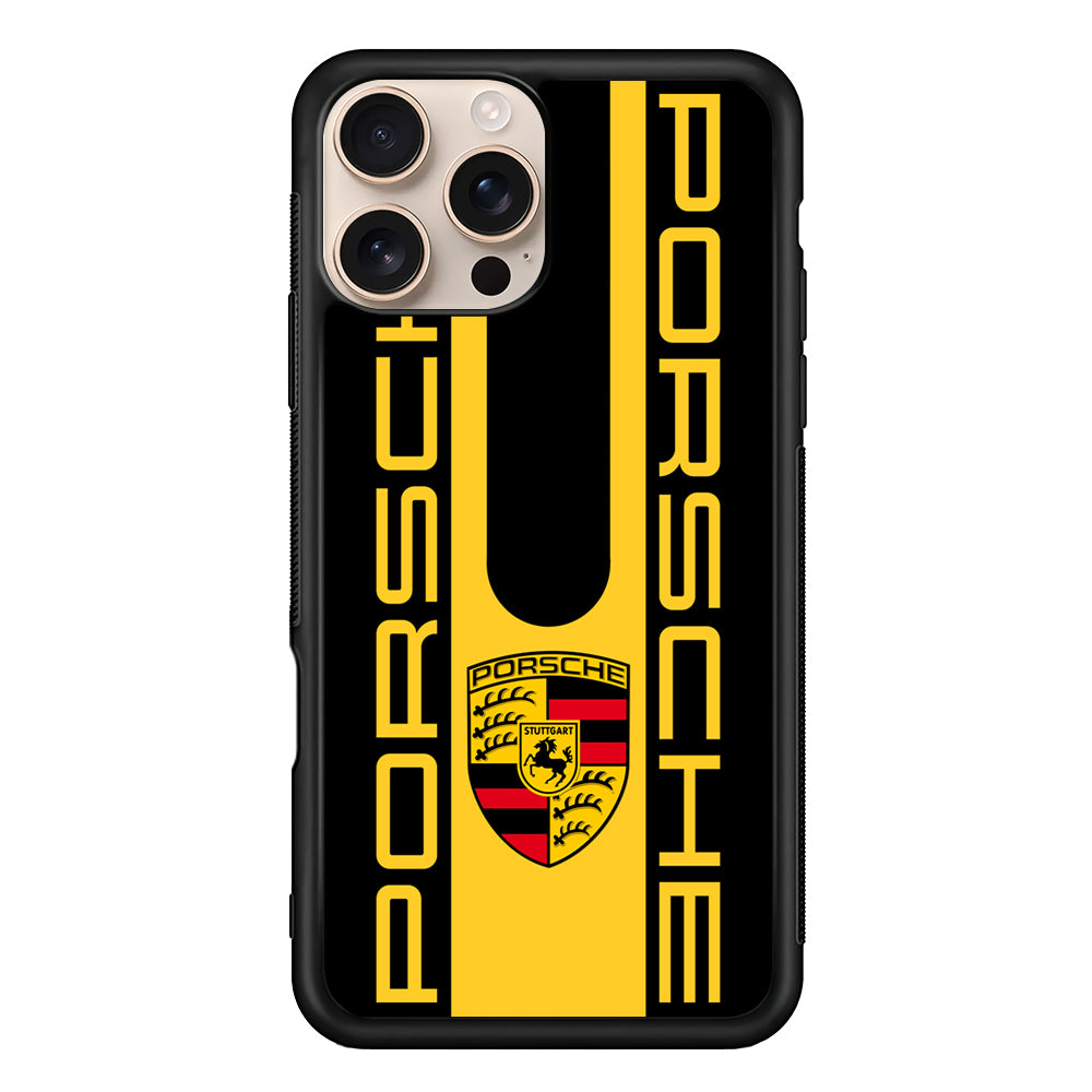 Porsche Wide Layer iPhone 16 Pro Case - Xtracase