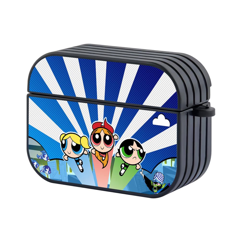 Powerpuff Girls Battle Against Mojo Hard Plastic Case Cover For Apple Airpods Pro 2-Xtracase