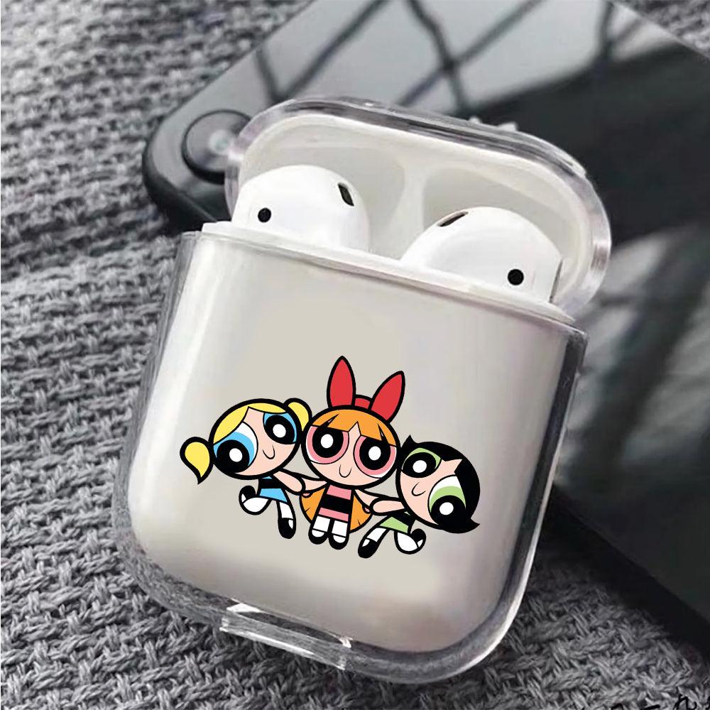 Powerpuff Girls Teammate Protective Clear Case Cover For Apple Airpods-Xtracase