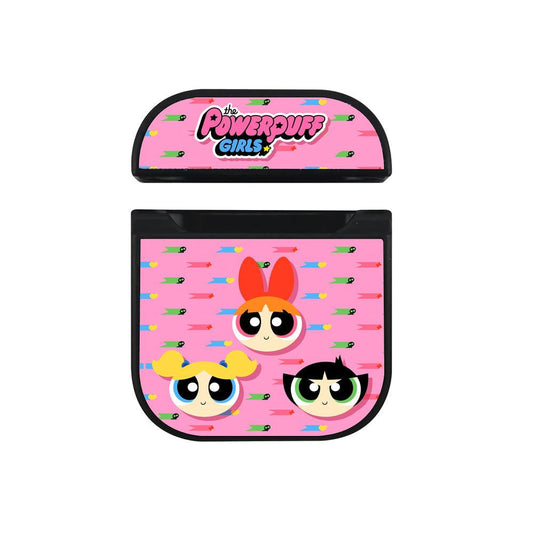 Powerpuff Girls Triangle of Hero Hard Plastic Case Cover For Apple Airpods-Xtracase
