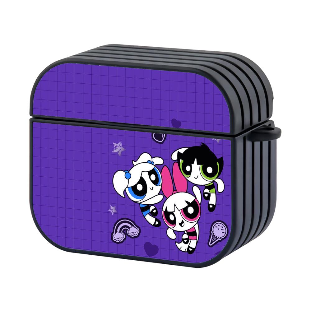 Powerpuff Purple Net Apple Airpods 4 Case-Xtracase