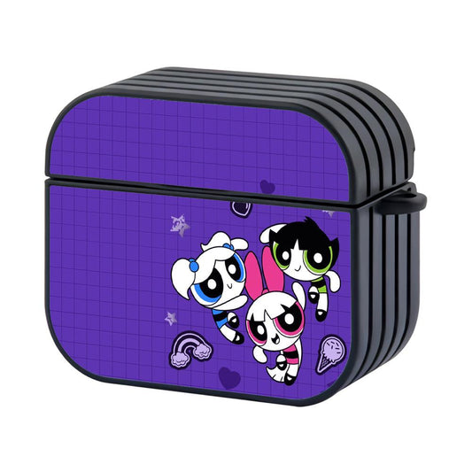 Powerpuff Purple Net Apple Airpods 4 Case-Xtracase