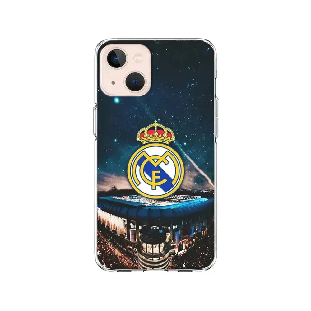 Real Madrid Santiago Bernabeu iPhone 13 Mini Case-Clear Soft Case-Xtracase