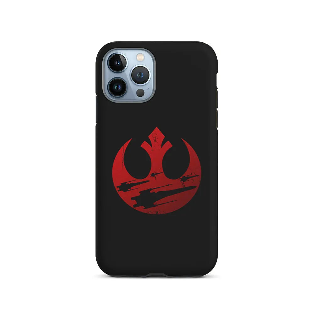 Rebel Alliance Star Wars Red iPhone 13 Pro Case-2 in 1 Tough Case-Xtracase