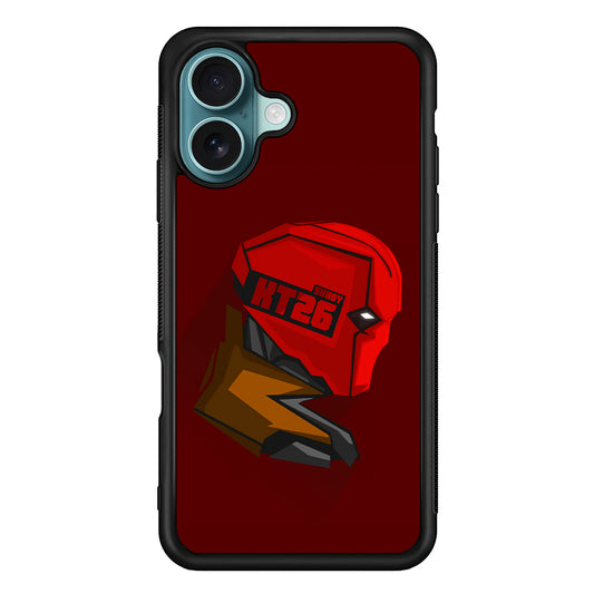 Red Hood Pop Head iPhone 16 Case - Xtracase