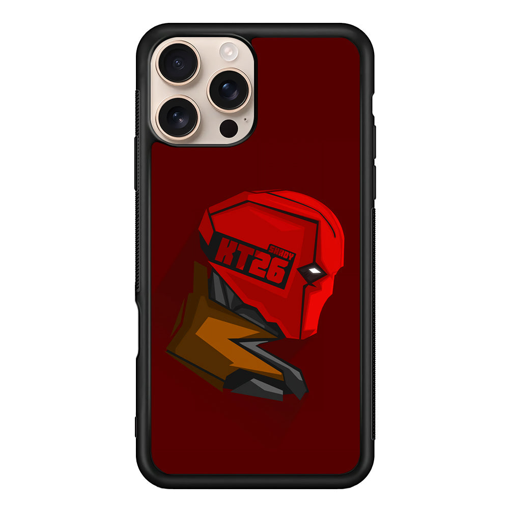Red Hood Pop Head iPhone 16 Pro Max Case - iPhone 16 Pro Max