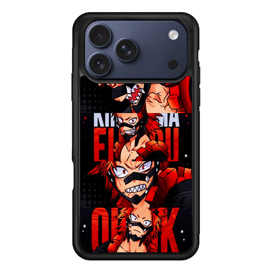 Red Riot Eijiro Kirishima Aesthetic iPhone 17 Pro Max Case - Xtracase